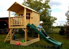 działkowe i ogrodowe domki dla dzieci